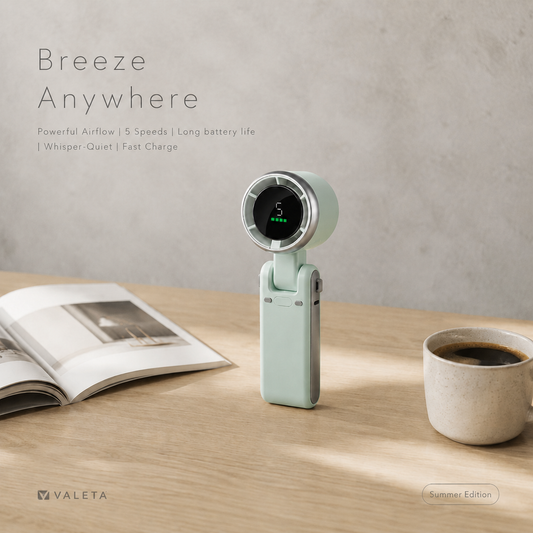 Portable Turbo Fan-Mint Green