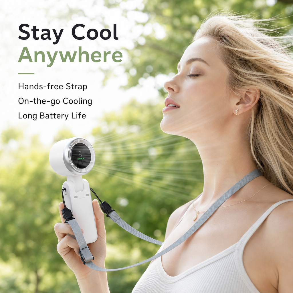 Portable Turbo Fan-Mint Green
