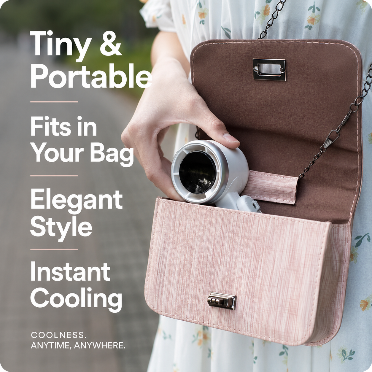 Portable Turbo Fan-Mint Green