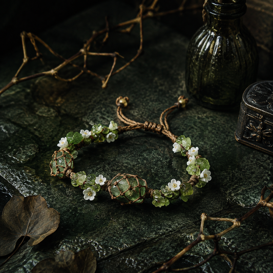 Persephone — Rooted Bloom (editorial dark)